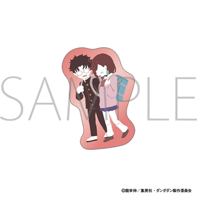 【グッズ-ピンバッチ】ダンダダン ピンズ/モモ&オカルン B ゆるパレット