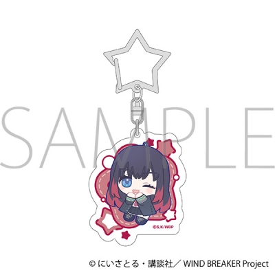 【グッズ-キーホルダー】WIND BREAKER アクリルキーホルダー/椿野 佑 ぬいパル すきっぷ