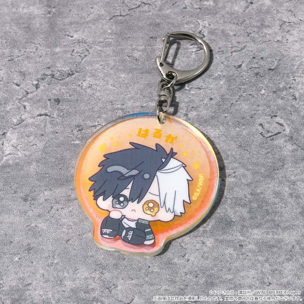 [Good-Key Holder] WIND BREAKER Hologram Keychain/Sakura Haruka Minipiens