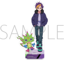 【グッズ-スタンドポップ】DIGIMON BEATBREAK アクリルスタンド/天馬トモロウ&ゲッコーモンの画像