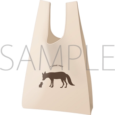 【グッズ-バッグ】ごちそうΩはチュウと鳴く マルシェバッグ