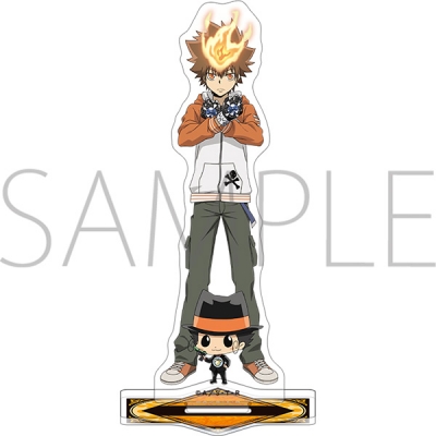 【グッズ-スタンドポップ】家庭教師ヒットマン REBORN! アクリルスタンド/リボーン&沢田綱吉