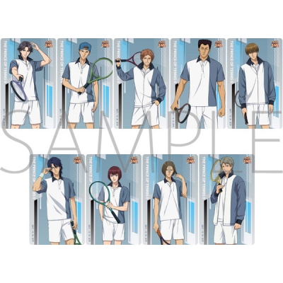 【グッズ-カード】新テニスの王子様 クリアシートコレクション/氷帝