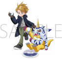 【グッズ-スタンドポップ】デジモンアドベンチャー アクリルスタンド/石田ヤマト&ガブモンの画像