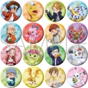 【グッズ-バッチ】デジモンアドベンチャー キャラバッジコレクションの画像
