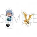 【グッズ-ステッカー】デジモンアドベンチャー ダイカットステッカー/高石タケル&パタモンの画像