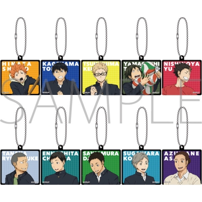 【グッズ-キーホルダー】ハイキュー!! アクリルキーホルダーコレクション