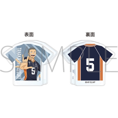 【グッズ-クリップ】ハイキュー!! アクリルクリップ 田中龍之介 みんなの背番号!