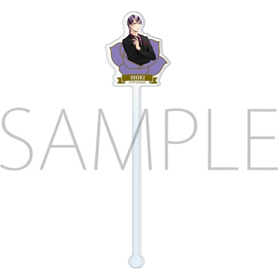 【グッズ-園芸関係】SQ アクリルフラワーピック/SolidS/篁 志季/NOBLE FLOWERS