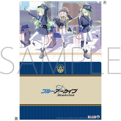 【グッズ-クリアファイル】ブルーアーカイブ クリアファイル/ハイランダー鉄道学園