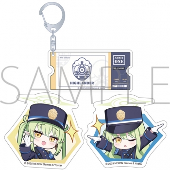 グッズ-セットもの】ブルーアーカイブ アクリルチケット風キーホルダー