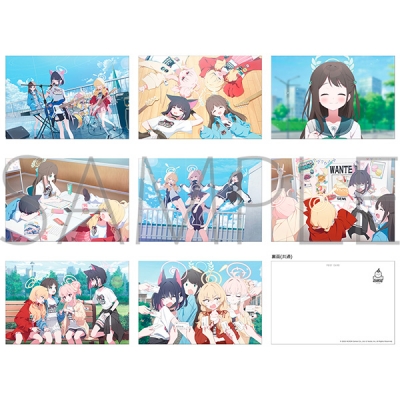 【グッズ-ポストカード】ブルーアーカイブ ポストカードセット/放課後スイーツ部
