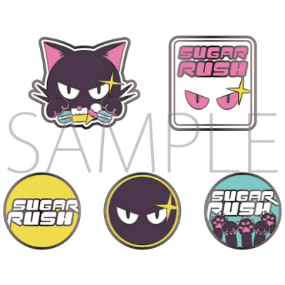 【グッズ-ピンバッチ】ブルーアーカイブ 放課後スイーツ部ピンバッジセット