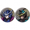 【グッズ-バッチ】鎧真伝サムライトルーパー 缶バッジセット/サイゾウ、カケイの画像