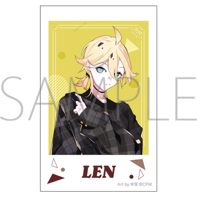 【グッズ-ブロマイド】初音ミクシリーズ チェキプリント/鏡音レン 私服 Art by 米室