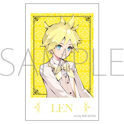 【グッズ-ブロマイド】初音ミクシリーズ チェキプリント/鏡音レン 騎士 Art by 玲汰