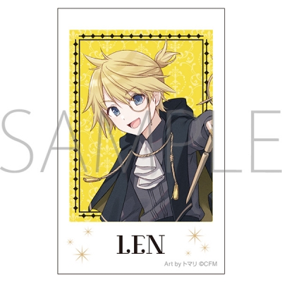 【グッズ-ブロマイド】初音ミクシリーズ チェキプリント/鏡音レン 魔法使い Art by トマリ