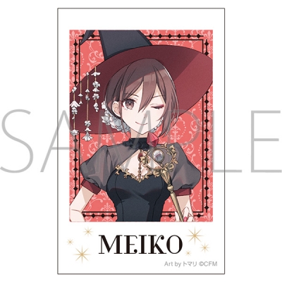 【グッズ-ブロマイド】初音ミクシリーズ チェキプリント/MEIKO 魔法使い Art by トマリ