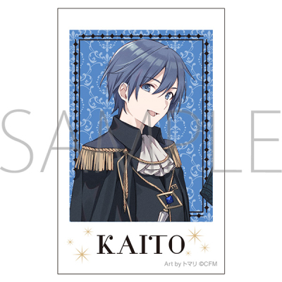 【グッズ-ブロマイド】初音ミクシリーズ チェキプリント/KAITO 魔法使い Art by トマリ