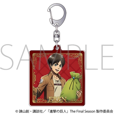 【グッズ-キーホルダー】進撃の巨人 アクリルキーホルダー/エレン