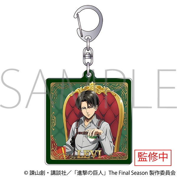 【グッズ-キーホルダー】進撃の巨人 アクリルキーホルダー／リヴァイ
