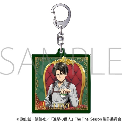 【グッズ-キーホルダー】進撃の巨人 アクリルキーホルダー/リヴァイ