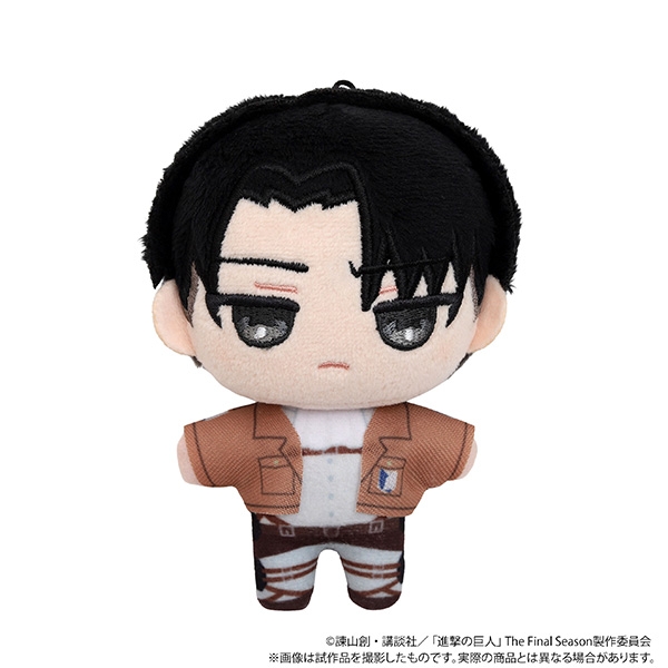 【グッズ-マスコット】進撃の巨人 ぬいパル（ぬいぐるみマスコット）／リヴァイ