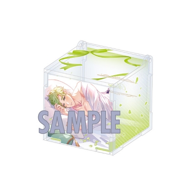 【グッズ-収納BOX】NU: カーニバル 組み立てアクリルボックス/お誕生日ver. オリビン
