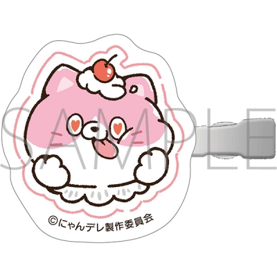 【グッズ-ヘアバンド】にゃんデレ アクリルヘアクリップ/しゅがー