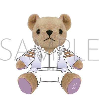 【グッズ-ストラップ】劇場版 うたの☆プリンスさまっ♪ TABOO NIGHT XXXX ミニくま☆プリストラップ/藍 ソロ衣装ver.