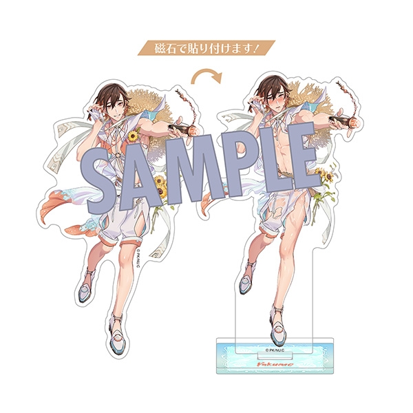 【グッズ-スタンドポップ】NU: カーニバル 着せ替えアクリルスタンド／八雲（夏のアイドルフェス）