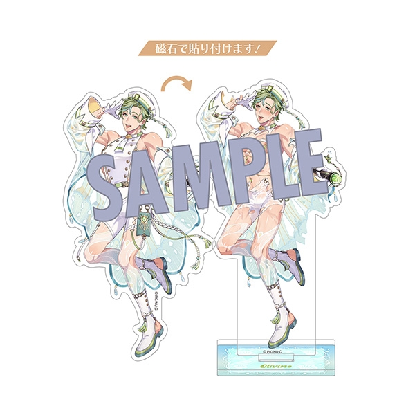 【グッズ-スタンドポップ】NU: カーニバル 着せ替えアクリルスタンド／オリビン（夏のアイドルフェス）