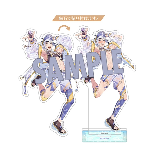 【グッズ-スタンドポップ】NU: カーニバル 着せ替えアクリルスタンド／ブレイド（夏のアイドルフェス）