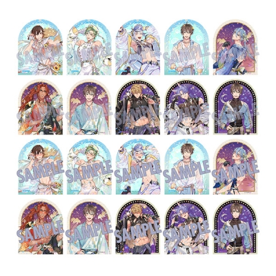 【グッズ-シール】NU: カーニバル ぺたコレクション/夏のアイドルフェス・虹色の夏を追いかけて・流れゆく双月