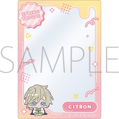 【グッズ-カードケース】A3! 硬質カードケース/シトロン (みにぴえんず)