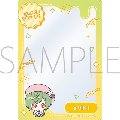 【グッズ-カードケース】A3! 硬質カードケース/瑠璃川 幸 (みにぴえんず)