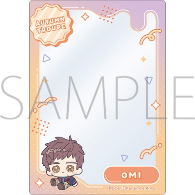 【グッズ-カードケース】A3! 硬質カードケース/伏見 臣 (みにぴえんず)