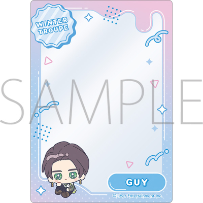 【グッズ-カードケース】A3! 硬質カードケース/ガイ (みにぴえんず)