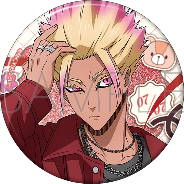 【グッズ-バッチ】ブルーロック2期 ビッググリッター缶バッジ／士道 龍聖　バレンタイン