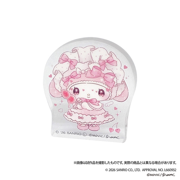 【グッズ-スタンドポップ】サンリオキャラクターズ マイメロディ DOLLY MIXプチ ころっと/ボンネット