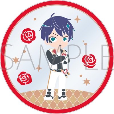 【グッズ-コースター】ディズニー ツイステッドワンダーランド ザ アニメーション クリアラバーコースター/デュース・スペード