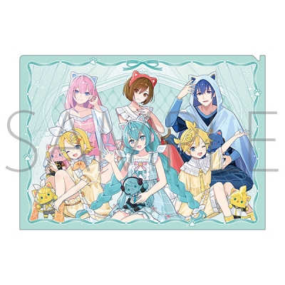 【グッズ-クリアファイル】初音ミクシリーズ withCATクリアファイル