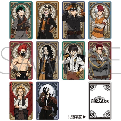 【グッズ-カード】僕のヒーローアカデミア ホロカードコレクション【全10種】 スチームパンクVer.