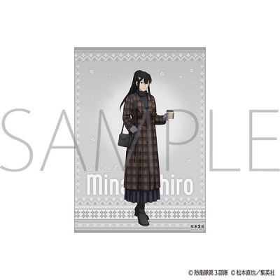 【グッズ-ポスター】怪獣8号 クリアポスター/亜白 ミナ Winter Collection Ver.