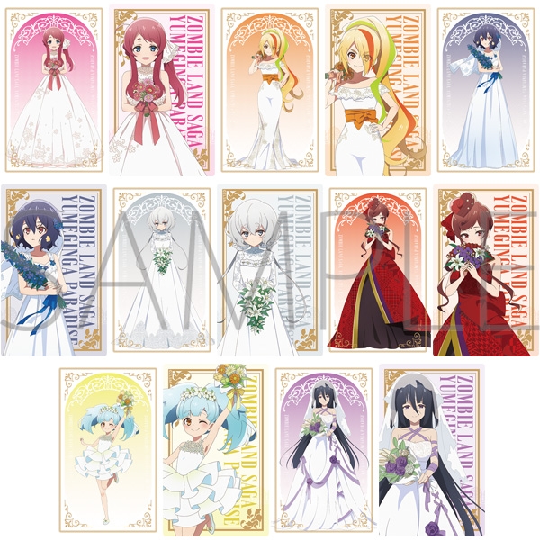 [Good-Card] Movie “Zombieland Saga Yumeginga Paradise” Clear Sheet Collection