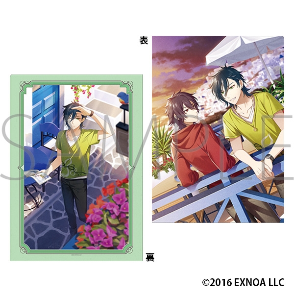 【グッズ-クリアファイル】文豪とアルケミスト クリアファイル／サザ波ノバカンス-志賀直哉