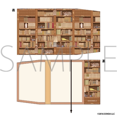 【グッズ-ブックカバー】文豪とアルケミスト ブックカバー/帝國図書館 <有魂書の本棚>