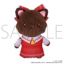 【グッズ-キーホルダー】東方Project withCATアイマスク付きぬいぐるみキーホルダー/博麗霊夢の画像