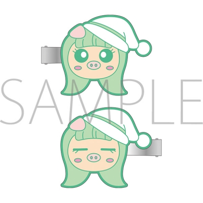 【グッズ-ヘアバンド】なにぷあらにbyろこまこあこ ヘアクリップ/NANI