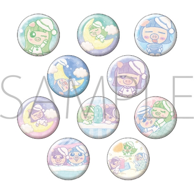 【グッズ-バッチ】なにぷあらにbyろこまこあこ 缶バッジコレクション